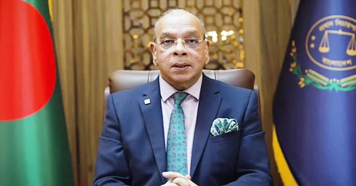 প্রধান বিচারপতির বিদায়ী অভিভাষণ রোববার