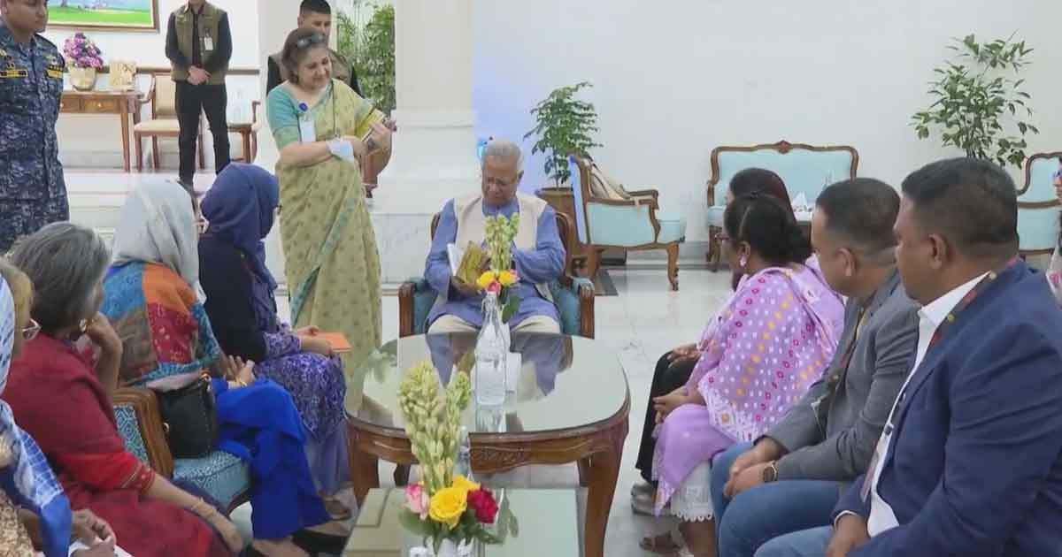 রোকেয়া পদকজয়ীদের প্রধান উপদেষ্টার সংবর্ধনা