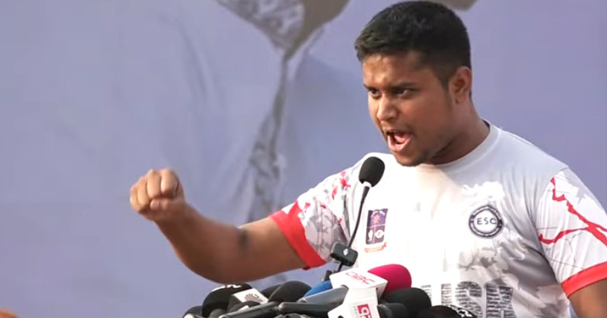 সন্ত্রাসী, মাফিয়া ও খুনিদের নিরাপদ আশ্রয়স্থল ভারত: হাসনাত