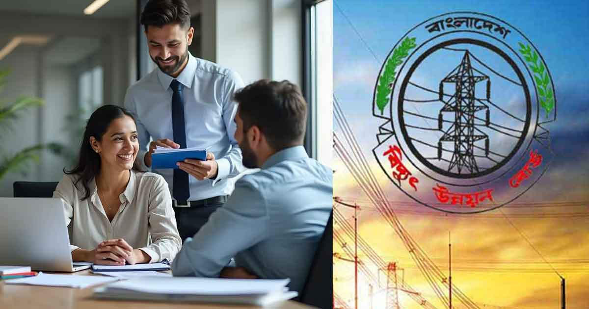 বিদ্যুৎ উন্নয়ন বোর্ডে ১৫৯৬ পদে বড় নিয়োগ