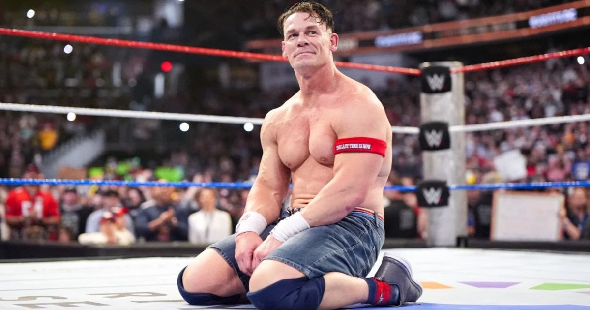 রেসলিং থেকে বিদায় জন সিনার