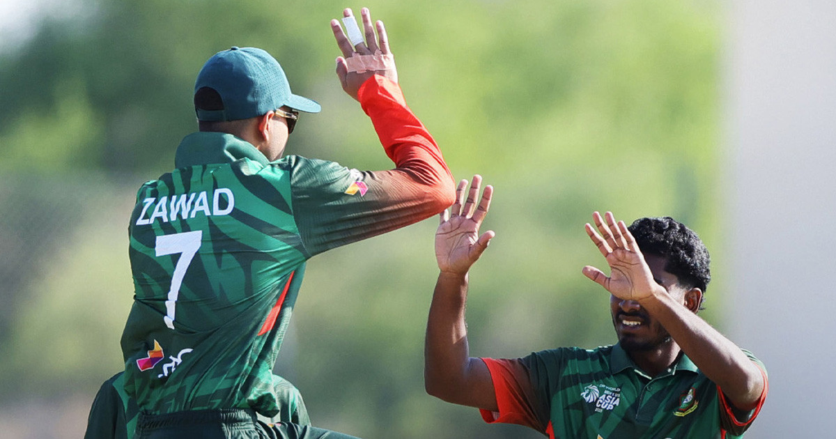 নেপালকে ১৩০ রানে গুটিয়ে দিয়ে দাপুটে জয় বাংলাদেশের