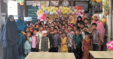 বসুন্ধরা শুভসংঘ স্কুল ক্যাম্পাস ১ ও ২-এর শিক্ষার্থীদের নিয়ে পাঠ সমাপনী উৎসব অনুষ্ঠিত