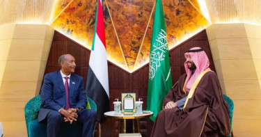 সৌদিতে সুদানের সেনাপ্রধান, রিয়াদে যুবরাজের সঙ্গে আলোচনা