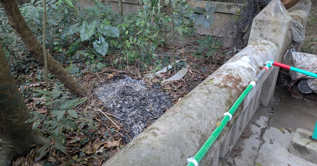 মুক্তিযোদ্ধার কবরে রাতের আঁধারে আগুন দেওয়ার অভিযোগ