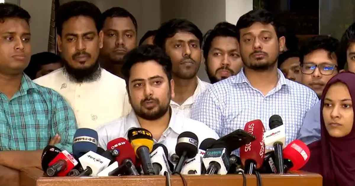 মুক্তিযুদ্ধ কোনো একক দলের সম্পত্তি নয়: নাহিদ ইসলাম