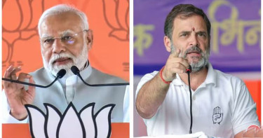 মুক্তিযুদ্ধ নিয়ে পোস্টে বাংলাদেশের নাম নেননি মোদি-রাহুল