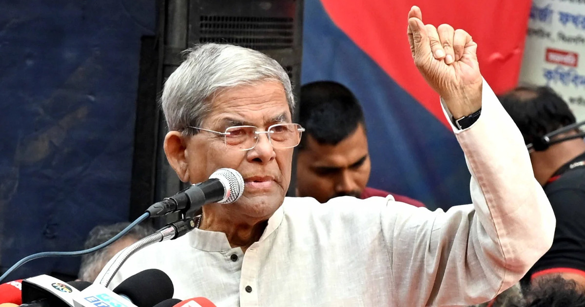 ঠাকুরগাঁও-১ আসনে মনোনয়নপত্র সংগ্রহ করলেন মির্জা ফখরুল