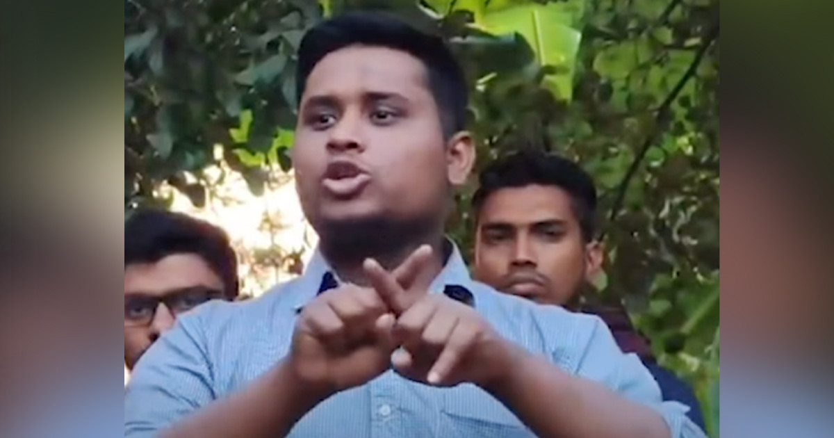 হারাম টাকার থেকে, খেটে খাওয়া মানুষের ওপর ভর করেই আগামী নির্বাচন করবো: হাসনাত