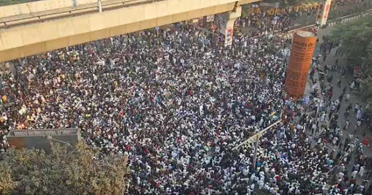 শনিবার হাদির জানাজায় অংশ নেওয়ার আহ্বান জানিয়ে শাহবাগে বিক্ষোভ সমাবেশ শেষ