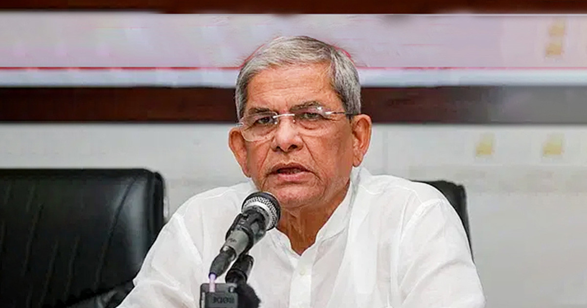 হঠাৎ অসুস্থ মির্জা ফখরুল