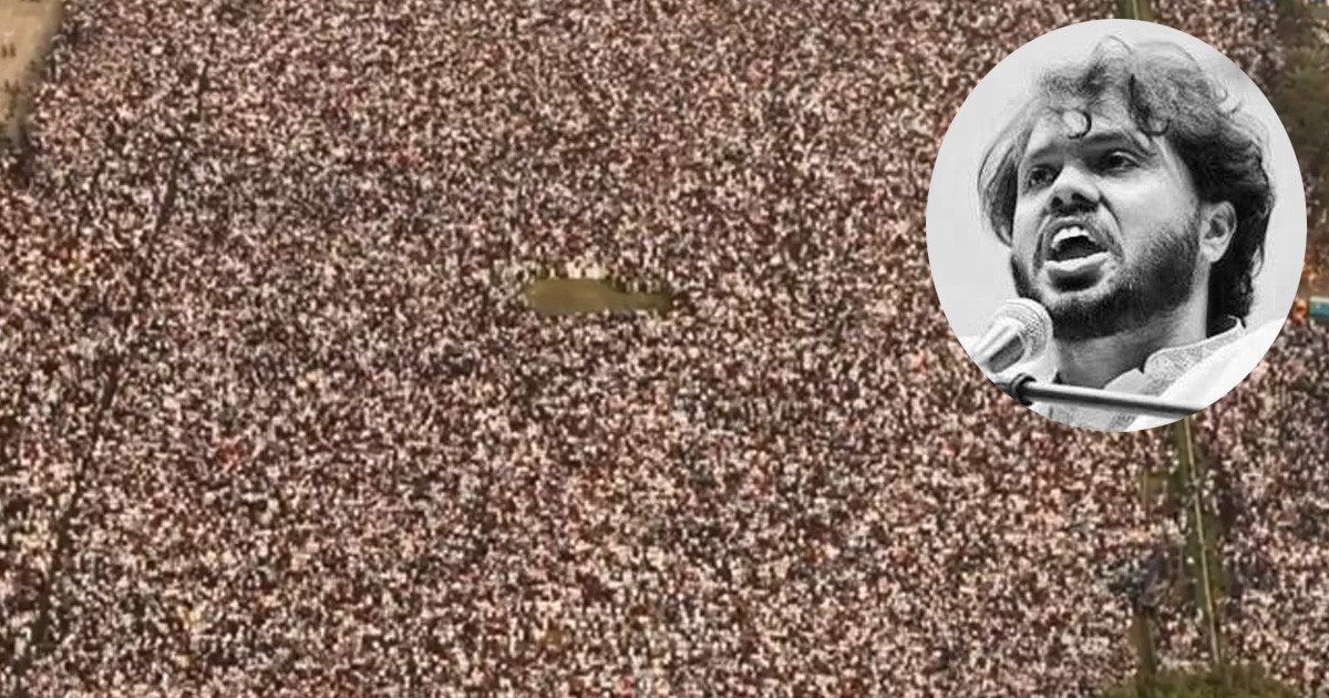 জনসমুদ্রে শহীদ ওসমান হাদির জানাজা শুরু