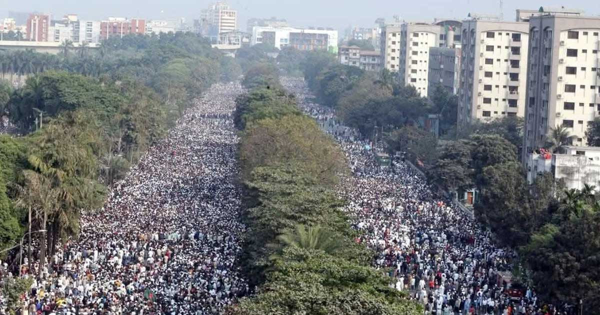 ওসমান হাদির জানাজায় জনস্রোতের খবর আন্তর্জাতিক সংবাদমাধ্যমে