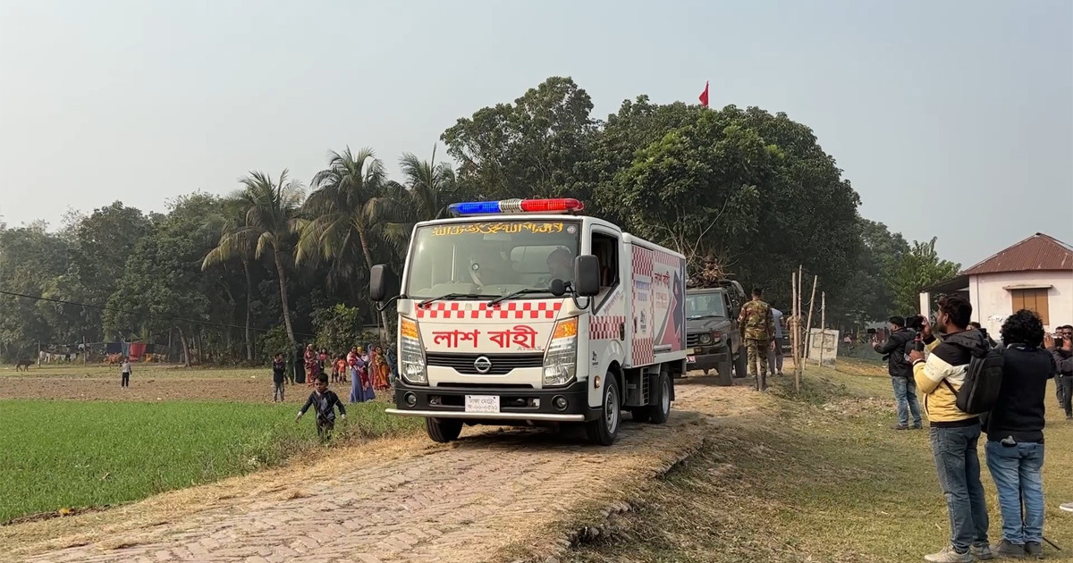 পারিবারিক কবরস্থানে চিরনিদ্রায় শায়িত হলেন সৈনিক শামীম