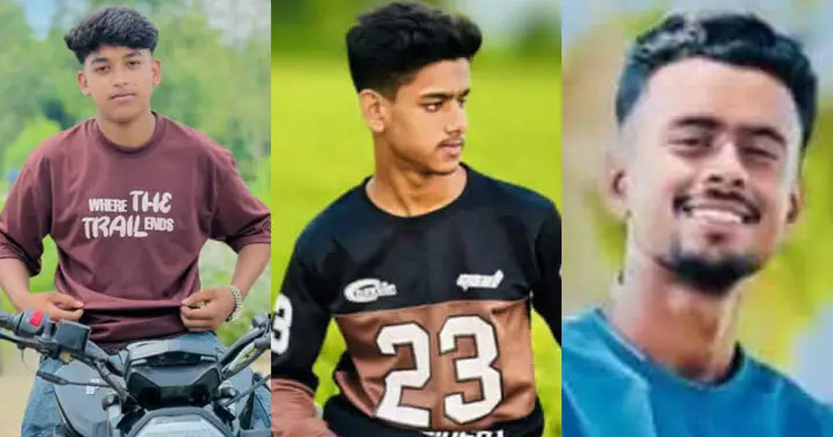 মোটরসাইকেলের বেপরোয়া গতি, সড়কে ঝরলো ৩ শিক্ষার্থী প্রাণ