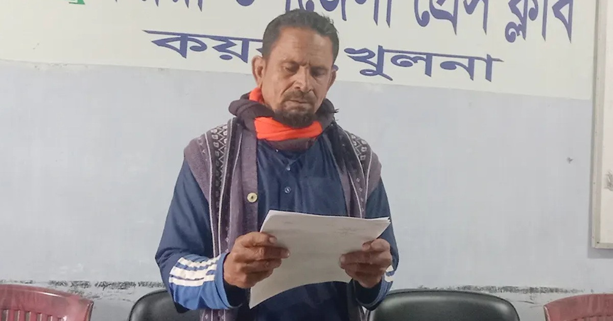 শারীরিক অসুস্থতা দেখিয়ে পদত্যাগ করলেন আ.লীগের শাহাজান মোল্যা