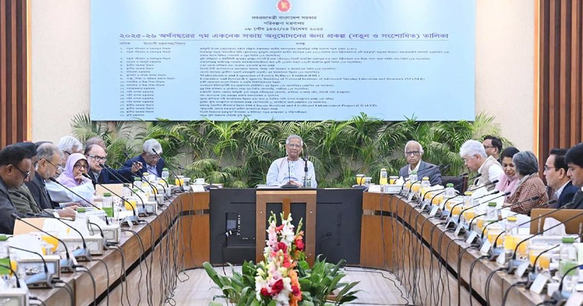 একনেক সভায় ২২ প্রকল্প অনুমোদন