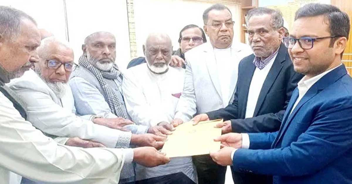 অ্যাটর্নি জেনারেল আসাদুজ্জামানের পক্ষে মনোনয়নপত্র সংগ্রহ