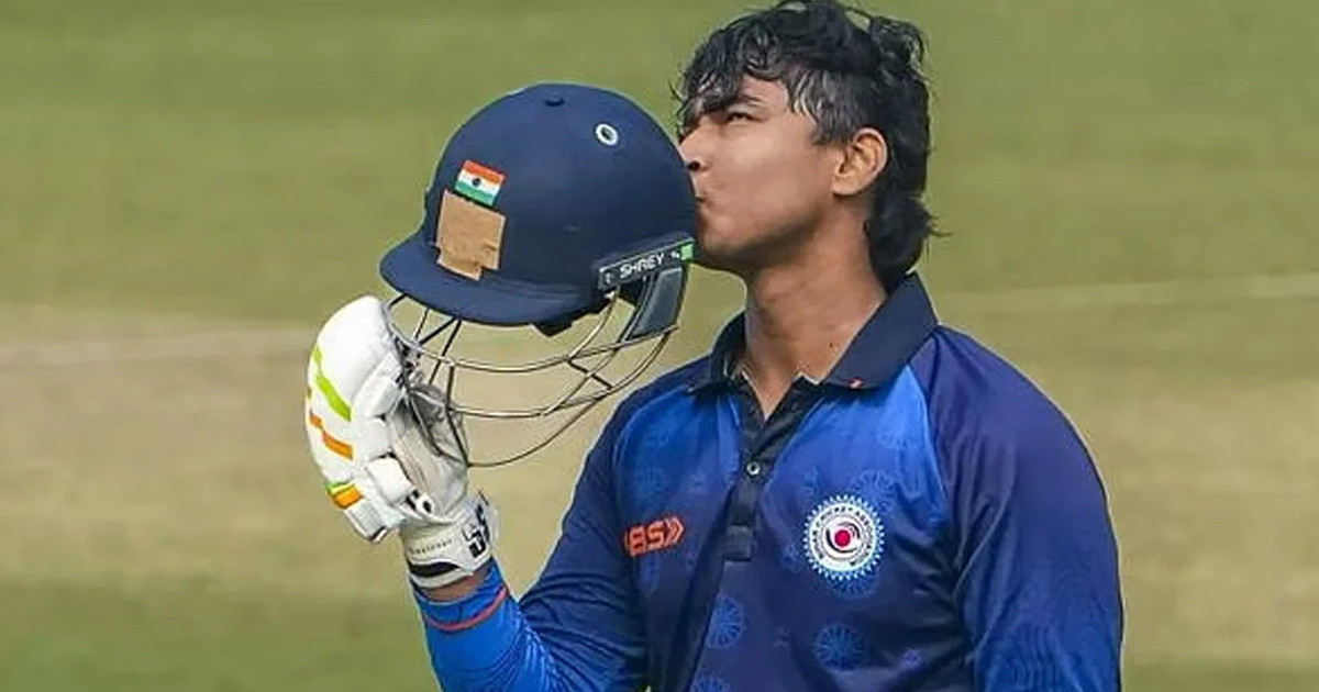 মাত্র ৩৬ বলে সেঞ্চুরি করে সূর্যবংশীর ইতিহাস