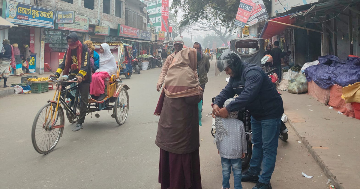 সর্বনিম্ন তাপমাত্রায় কাঁপছে যমুনাপাড়ের জেলা সিরাজগঞ্জ
