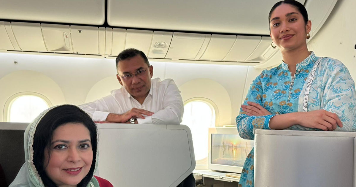 সিলেট পৌঁছেছেন তারেক রহমান