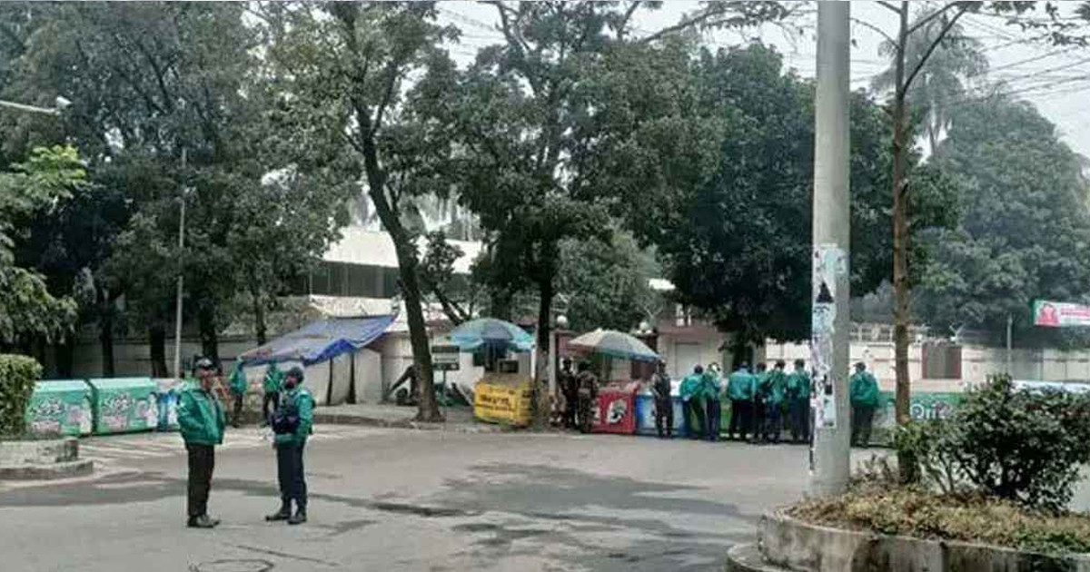 গুলশানে তারেক রহমানের বাসভবন ঘিরে কড়া নিরাপত্তা
