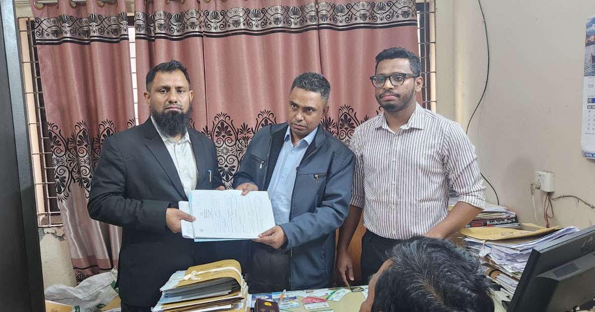 ব্রাহ্মণবাড়িয়া-৬ থেকে মনোনয়ন ফরম সংগ্রহ করলেন অ্যাড. সফিকুল ইসলাম সবুজ খান