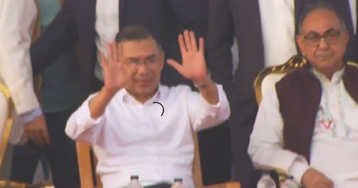 লাখো কণ্ঠের উচ্ছ্বাসে তারেক রহমানের স্বদেশ প্রত্যাবর্তন