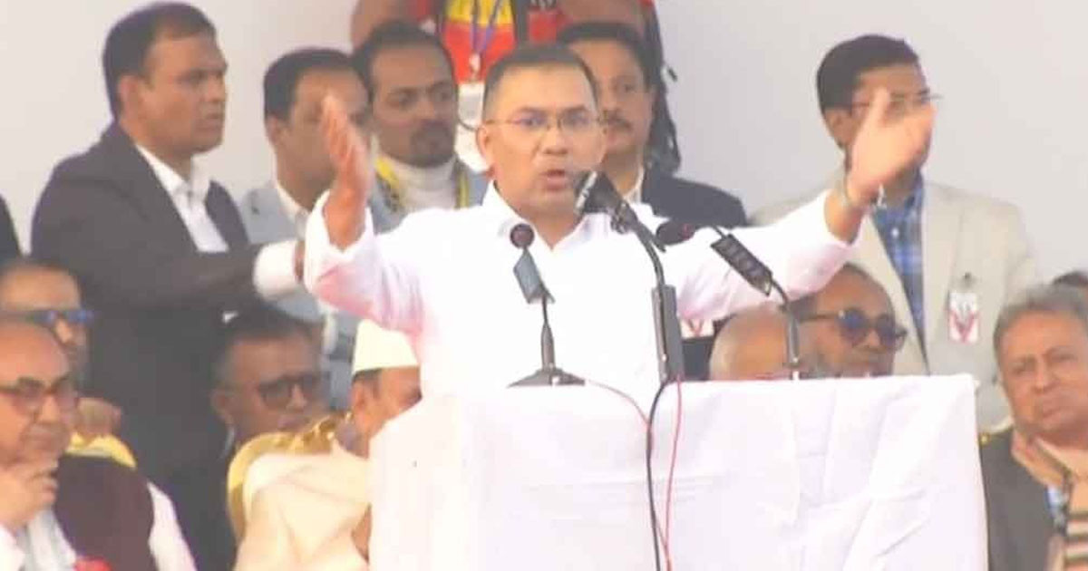 নিরাপদ বাংলাদেশ গড়তে চাই: তারেক রহমান