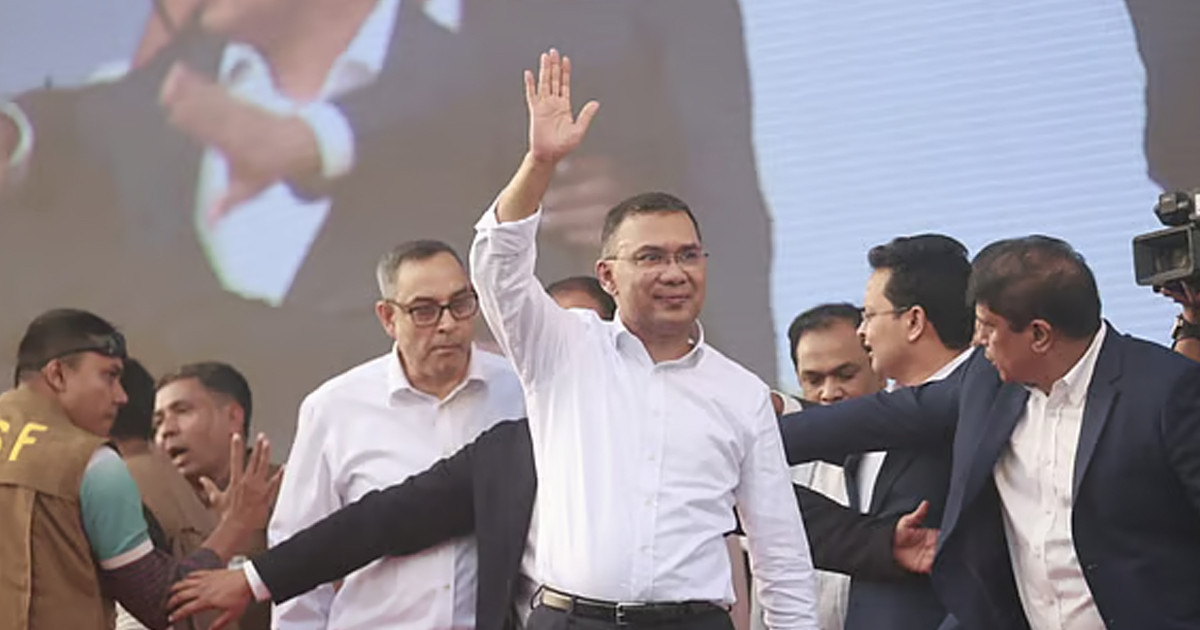 আল্লাহ যাকে ইচ্ছা ক্ষমতা দেন, যার থেকে ইচ্ছা ক্ষমতা কেড়ে নেন: তারেক রহমান