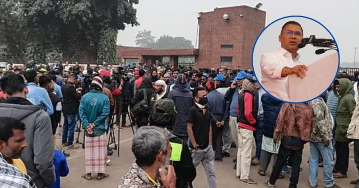 তারেক রহমানকে স্বাগত জানাতে জাতীয় স্মৃতিসৌধে নেতাকর্মীদের ভিড়