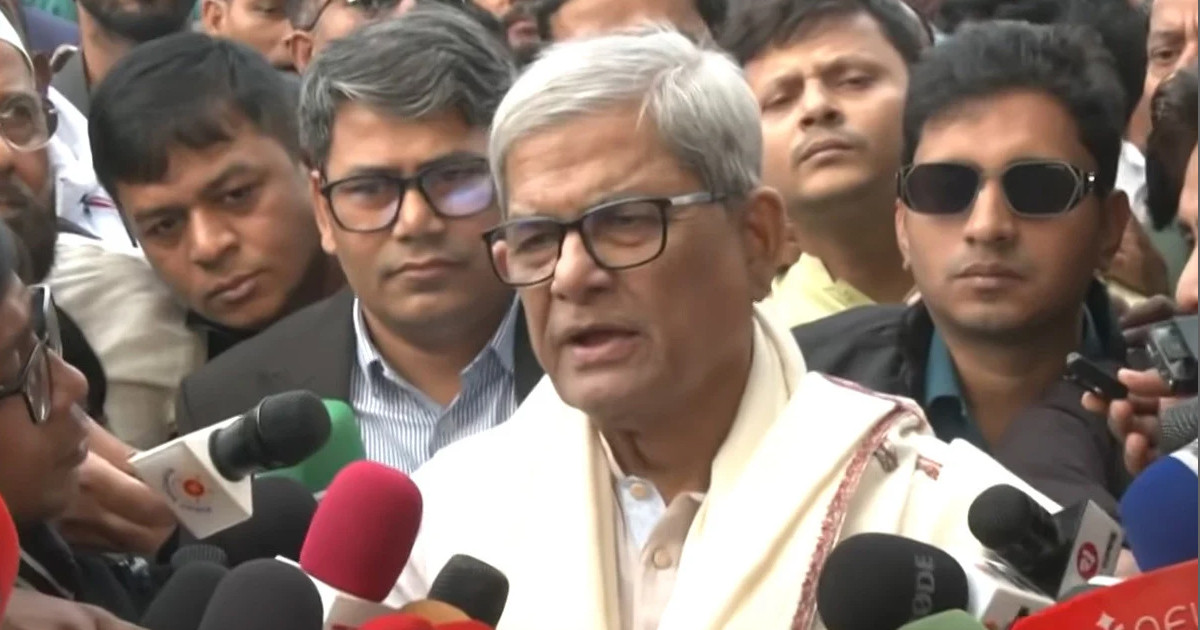 তারেক রহমানের হাত ধরে গণতান্ত্রিক যাত্রায় এগিয়ে যাবে দেশ: মির্জা ফখরুল