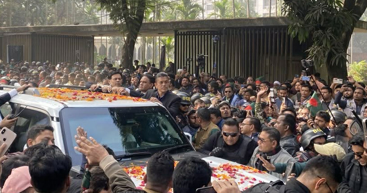 গুলশানের বাসায় ফিরেছেন তারেক রহমান