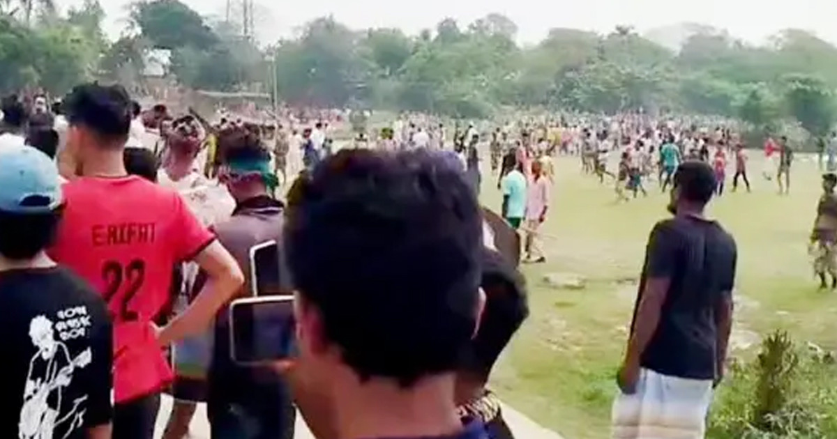 নেত্রকোনায় দুই পক্ষের সংঘর্ষ আহত ২২