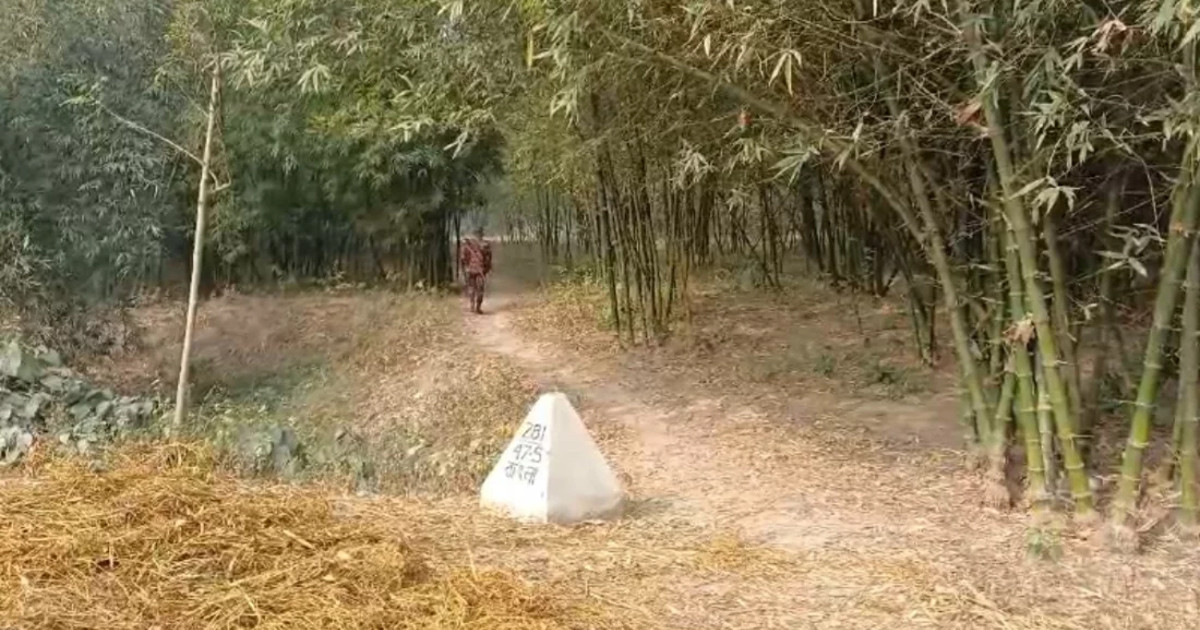 সীমান্তে বিএসএফের কাঁটাতারের বেড়া দেওয়ার চেষ্টা, বিজিবির বাধায় কাজ বন্ধ