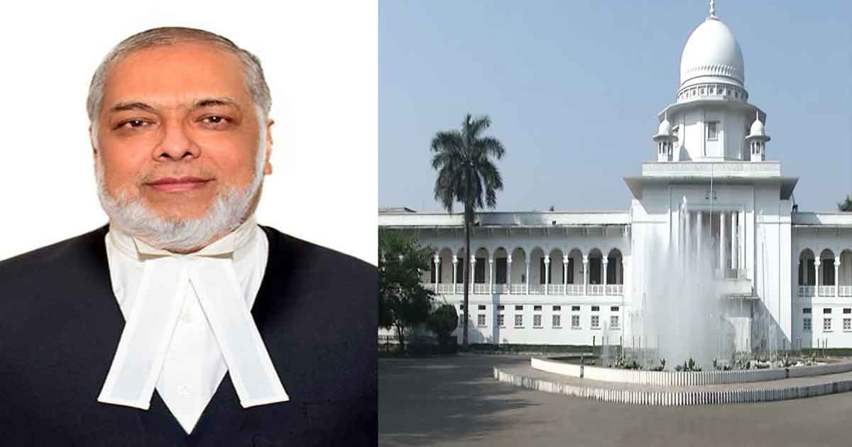 শপথ নিলেন ২৬তম প্রধান বিচারপতি জুবায়ের রহমান চৌধুরী