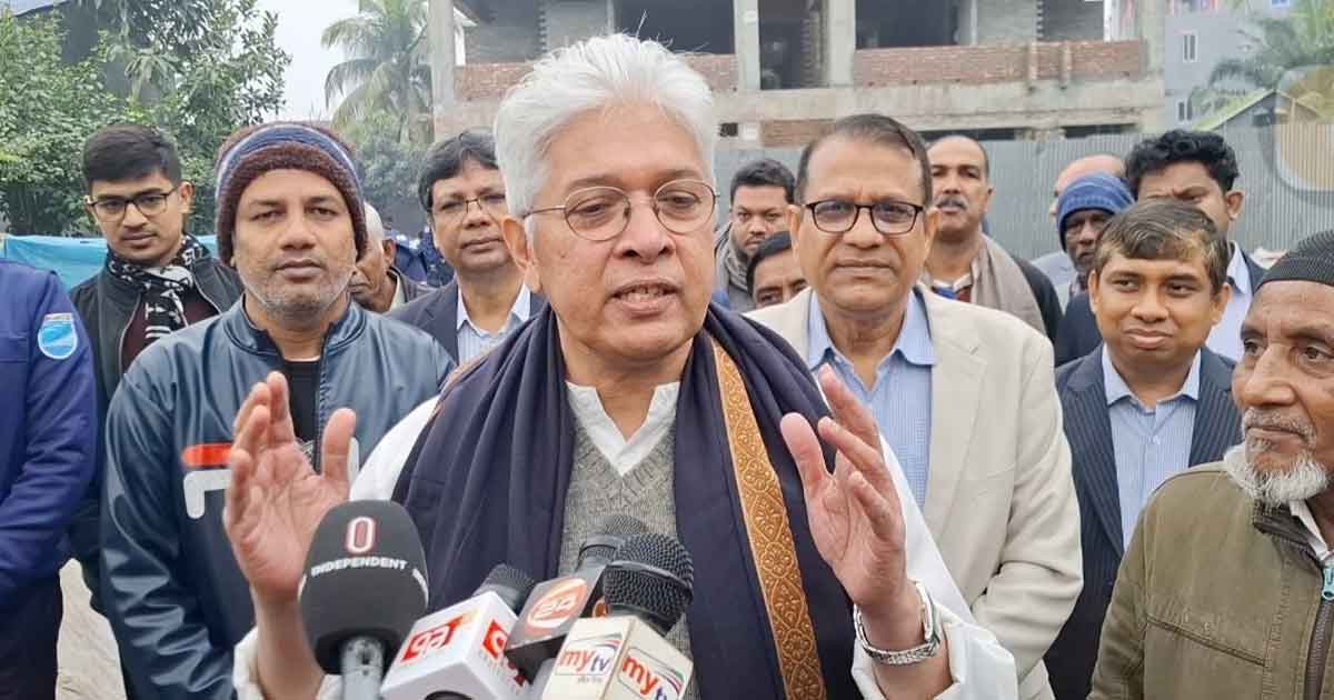 দেশপ্রেমিক কোনো মানুষই নির্বাচন বর্জন করবে না: উপদেষ্টা আদিলুর