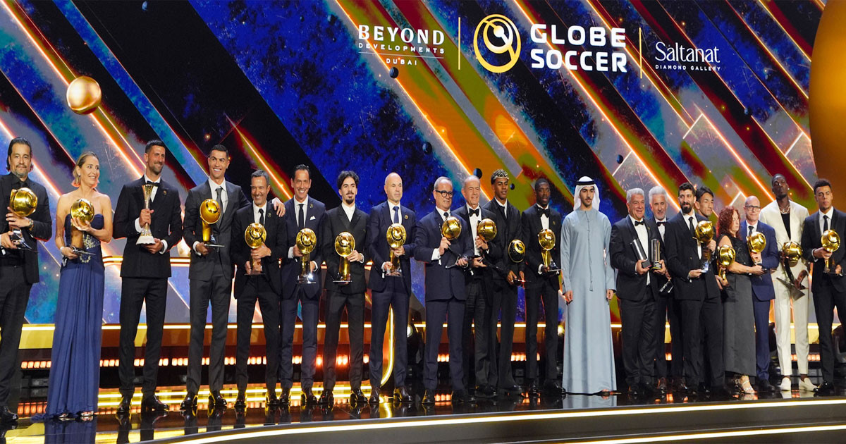 বর্ষসেরা দেম্বেলে-মধ্যপ্রাচ্যের সেরা খেলোয়াড় রোনালদো, আর কে কী পেলেন?