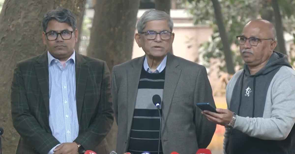 বেগম খালেদা জিয়ার জানাজা-দাফনের বিষয়ে সরকার থেকে জানানো হবে: মির্জা ফখরুল