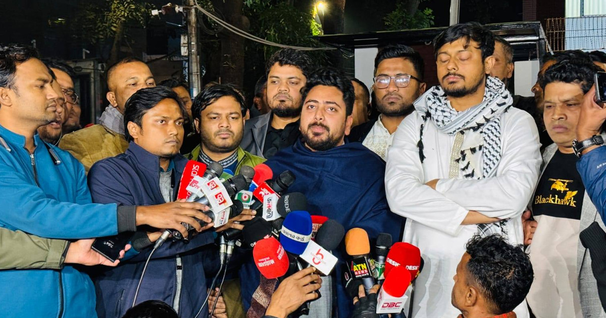 গণতন্ত্র প্রতিষ্ঠার লড়াইয়ে বেগম খালেদা জিয়া অনুপ্রেরণা হয়ে থাকবেন: নাহিদ