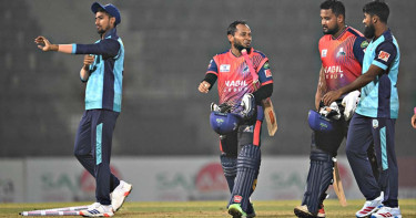 হ্যাটট্রিক হার নোয়াখালীর