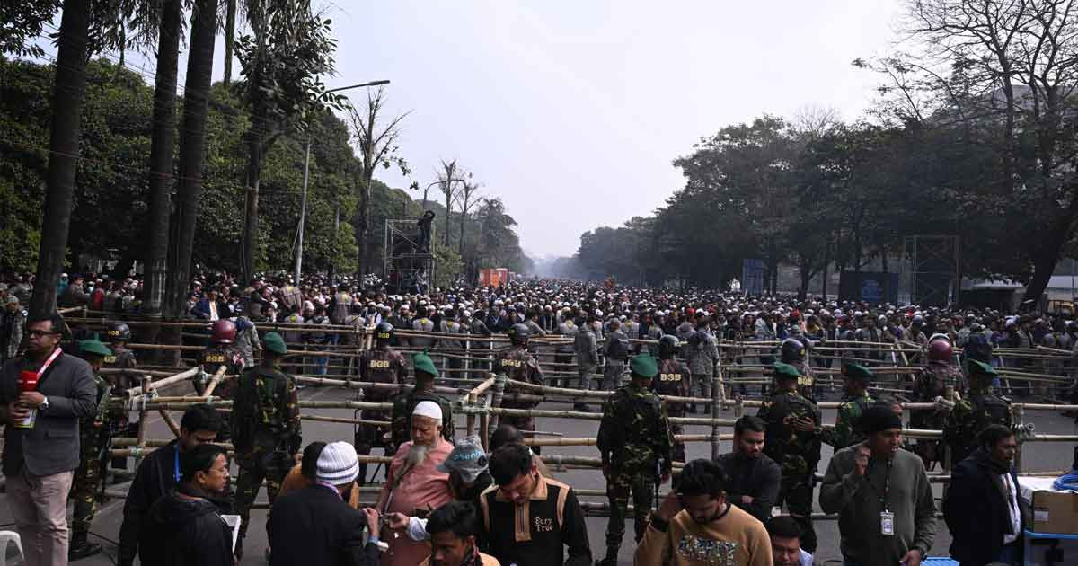 বেগম খালেদা জিয়ার জানাজার জন্য প্রস্তুত মানিক মিয়া অ্যাভিনিউ