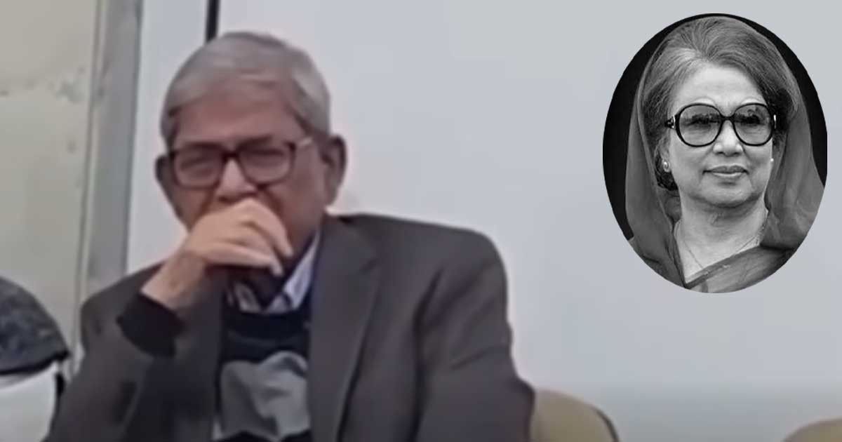 কান্নায় ভেঙে পড়েছিলেন মির্জা ফখরুল