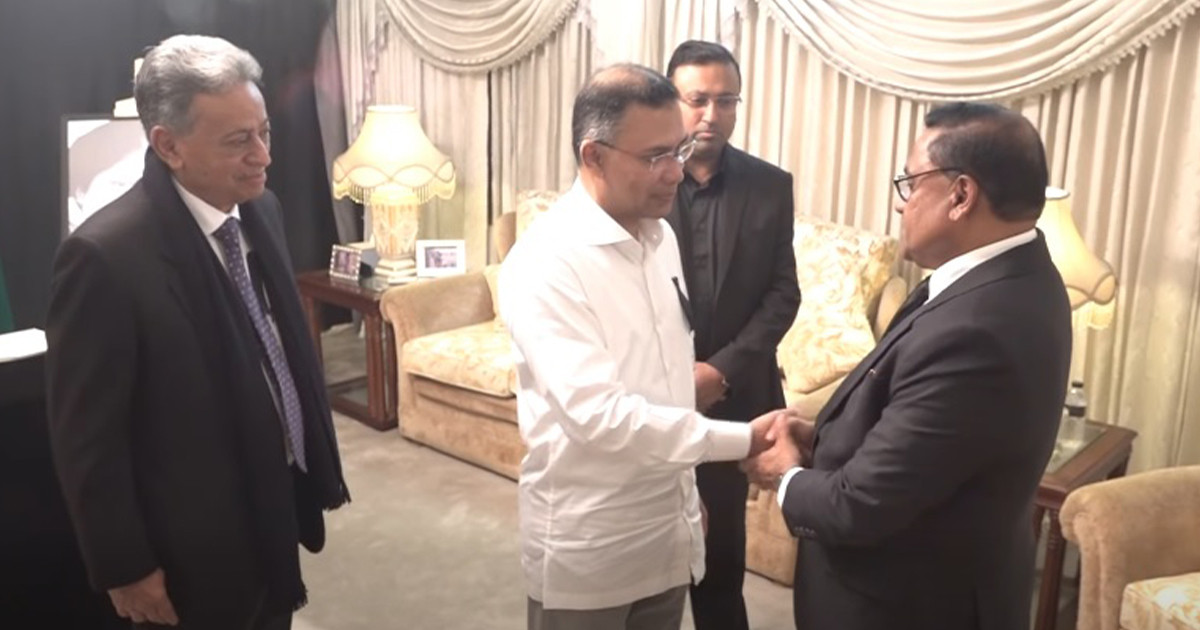 তারেক রহমানের সঙ্গে শ্রীলংকার পররাষ্ট্রমন্ত্রীর সাক্ষাৎ