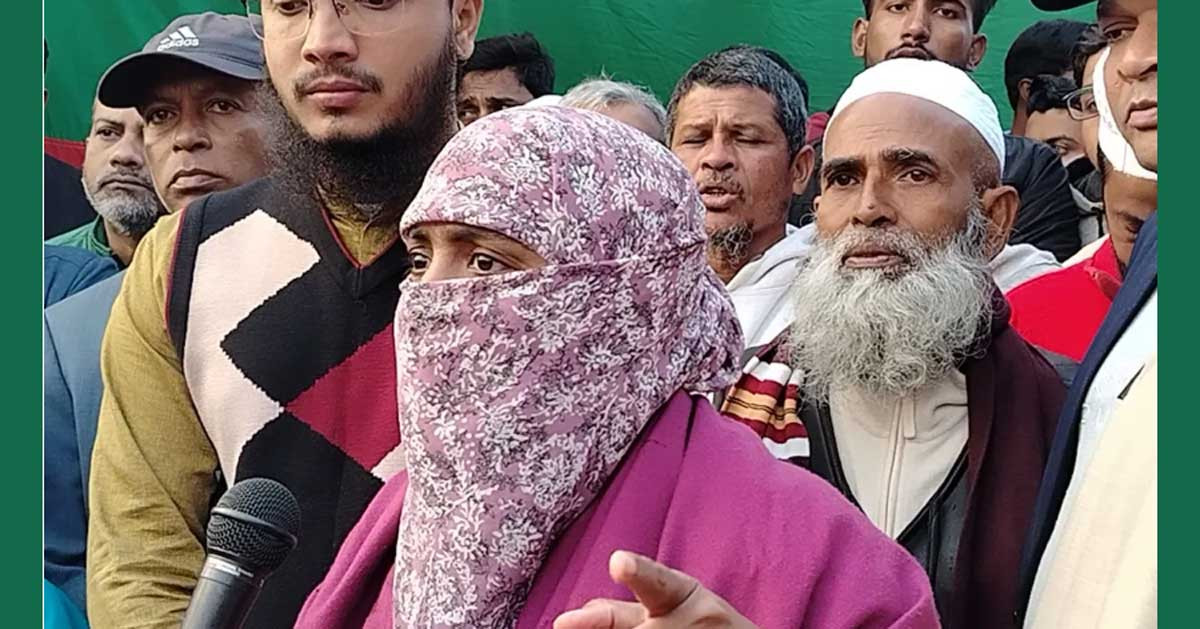 ওসমান হাদিকে কি ভারত হত্যা করেছে, প্রশ্ন বোন মাসুমার