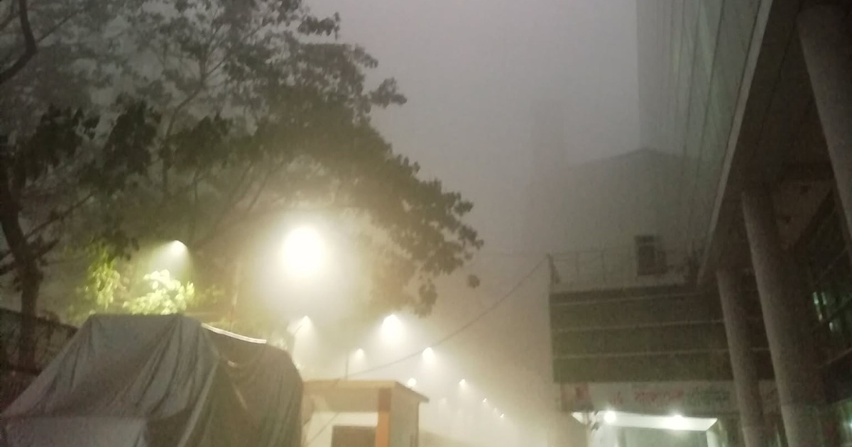 দুপুর পর্যন্ত ঘন কুয়াশায় ঢাকা থাকবে রাজধানী, বাড়বে শীত