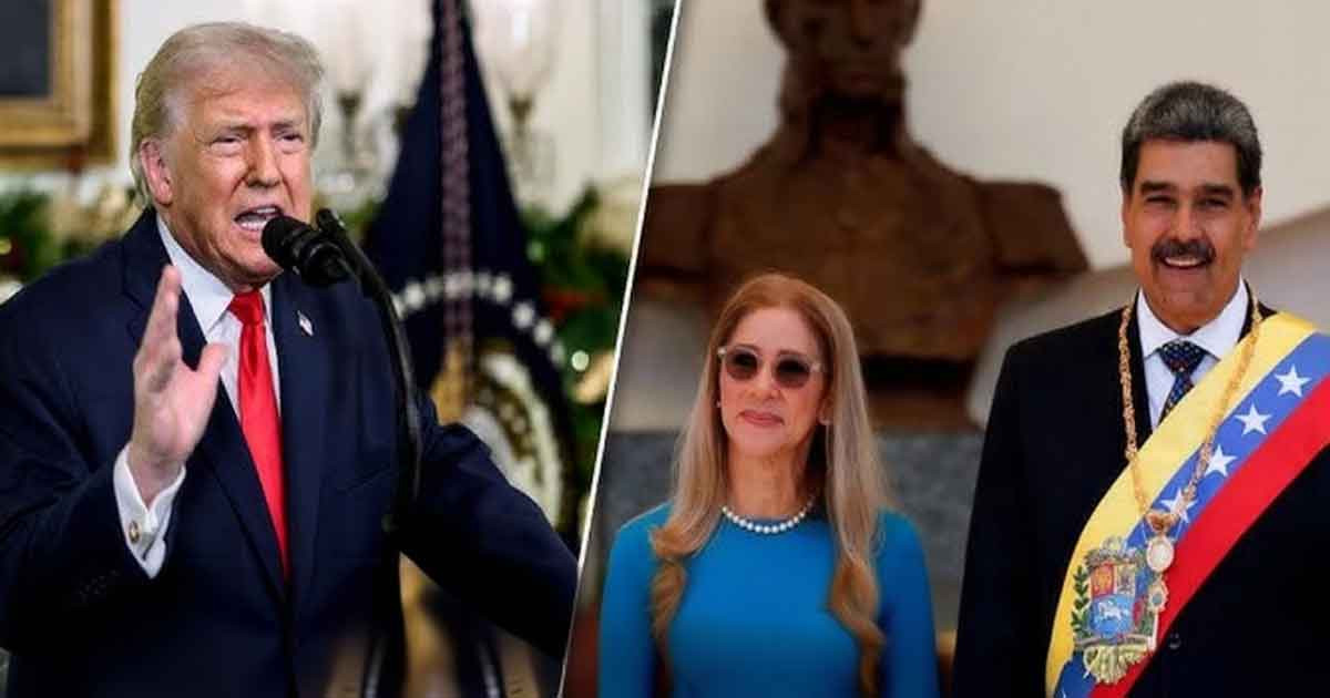 মাদুরো ও তার স্ত্রী যুক্তরাষ্ট্রের যুদ্ধজাহাজে, নিউইয়র্কের পথে: ট্রাম্প