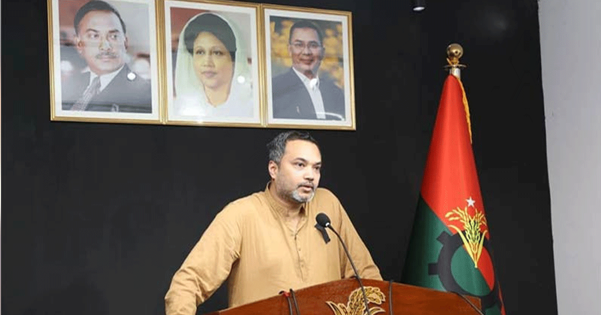 বিএনপির কেন্দ্রীয় নির্বাচন পরিচালনা কমিটির মুখপাত্র হলেন মাহদী আমিন