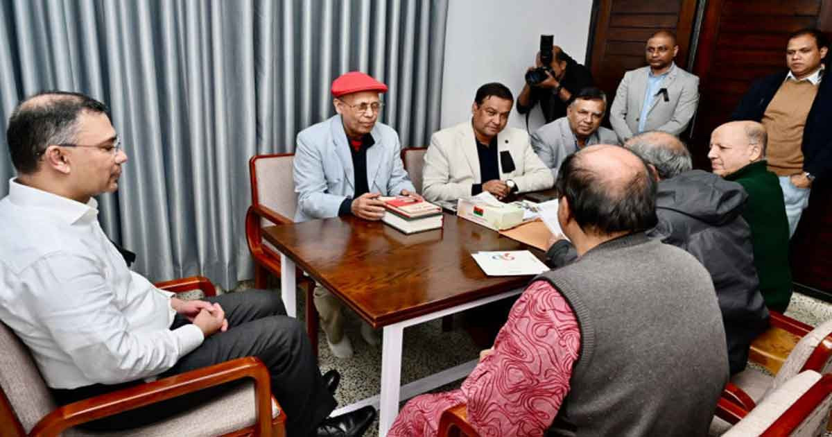 তারেক রহমানের সঙ্গে জাতীয় প্রেসক্লাবের নেতৃবৃন্দের সাক্ষাৎ