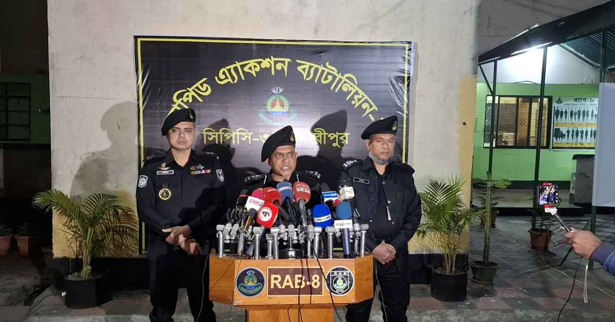 টাকা ছিনিয়ে নিতে হত্যা করা হয় খোকন দাসকে: র‍্যাব